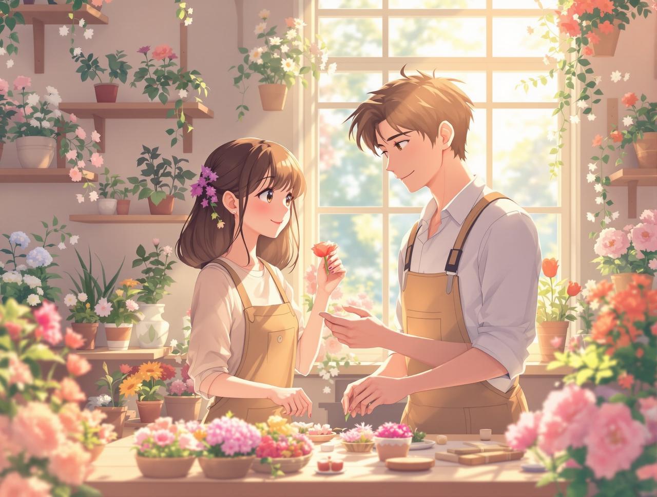 红果漫改 - 花开时节 红果漫改作品 - 花开时节